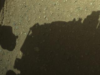 View image taken on Mars, Mars Perseverance Sol 1646: Front Right Hazard Avoidance Camera (Hazcam)