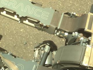 View image taken on Mars, Mars Perseverance Sol 1646: Left Navigation Camera (Navcam)