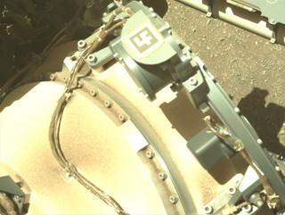 View image taken on Mars, Mars Perseverance Sol 1646: Left Navigation Camera (Navcam)