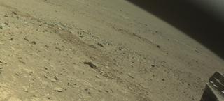 View image taken on Mars, Mars Perseverance Sol 1649: Front Right Hazard Avoidance Camera (Hazcam)