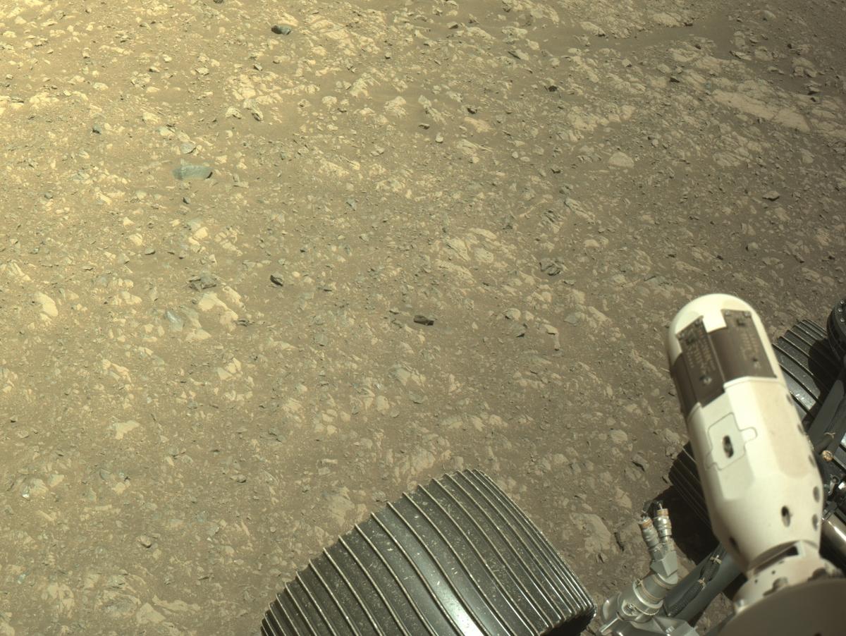 This image was taken by NAVCAM_LEFT onboard NASA's Mars rover Perseverance on Sol 1661