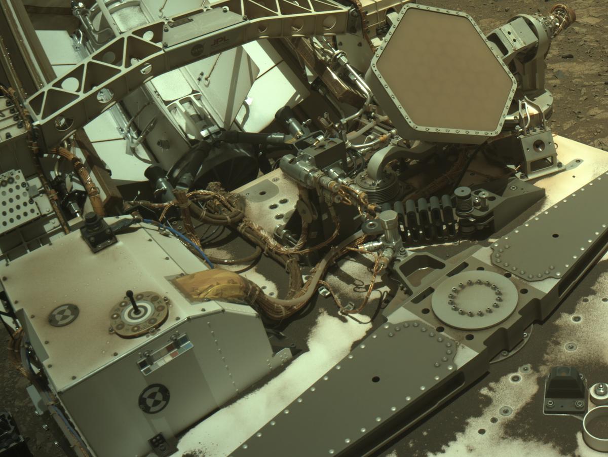 This image was taken by NAVCAM_LEFT onboard NASA's Mars rover Perseverance on Sol 1661