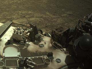View image taken on Mars, Mars Perseverance Sol 1661: Left Navigation Camera (Navcam)