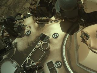 View image taken on Mars, Mars Perseverance Sol 1661: Left Navigation Camera (Navcam)