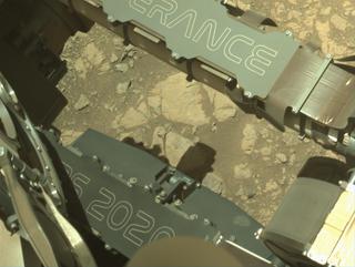 View image taken on Mars, Mars Perseverance Sol 1661: Right Navigation Camera (Navcam)