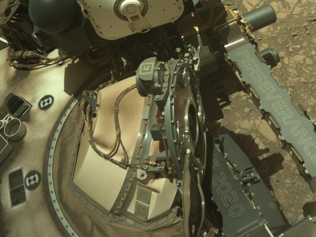 This image was taken by NAVCAM_RIGHT onboard NASA's Mars rover Perseverance on Sol 1661