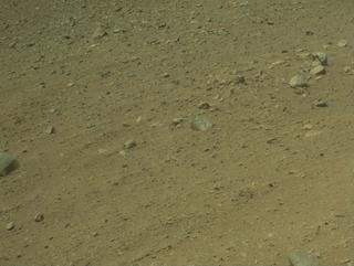 View image taken on Mars, Mars Perseverance Sol 1663: Front Left Hazard Avoidance Camera (Hazcam)