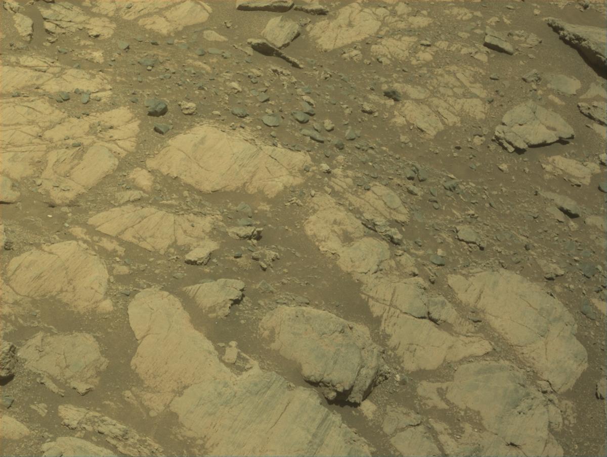 This image was taken by FRONT_HAZCAM_RIGHT_A onboard NASA's Mars rover Perseverance on Sol 1663