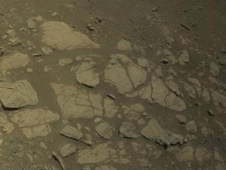 View image taken on Mars, Mars Perseverance Sol 1663: Left Navigation Camera (Navcam)