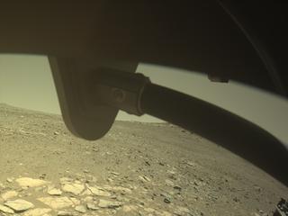 View image taken on Mars, Mars Perseverance Sol 1664: Front Right Hazard Avoidance Camera (Hazcam)