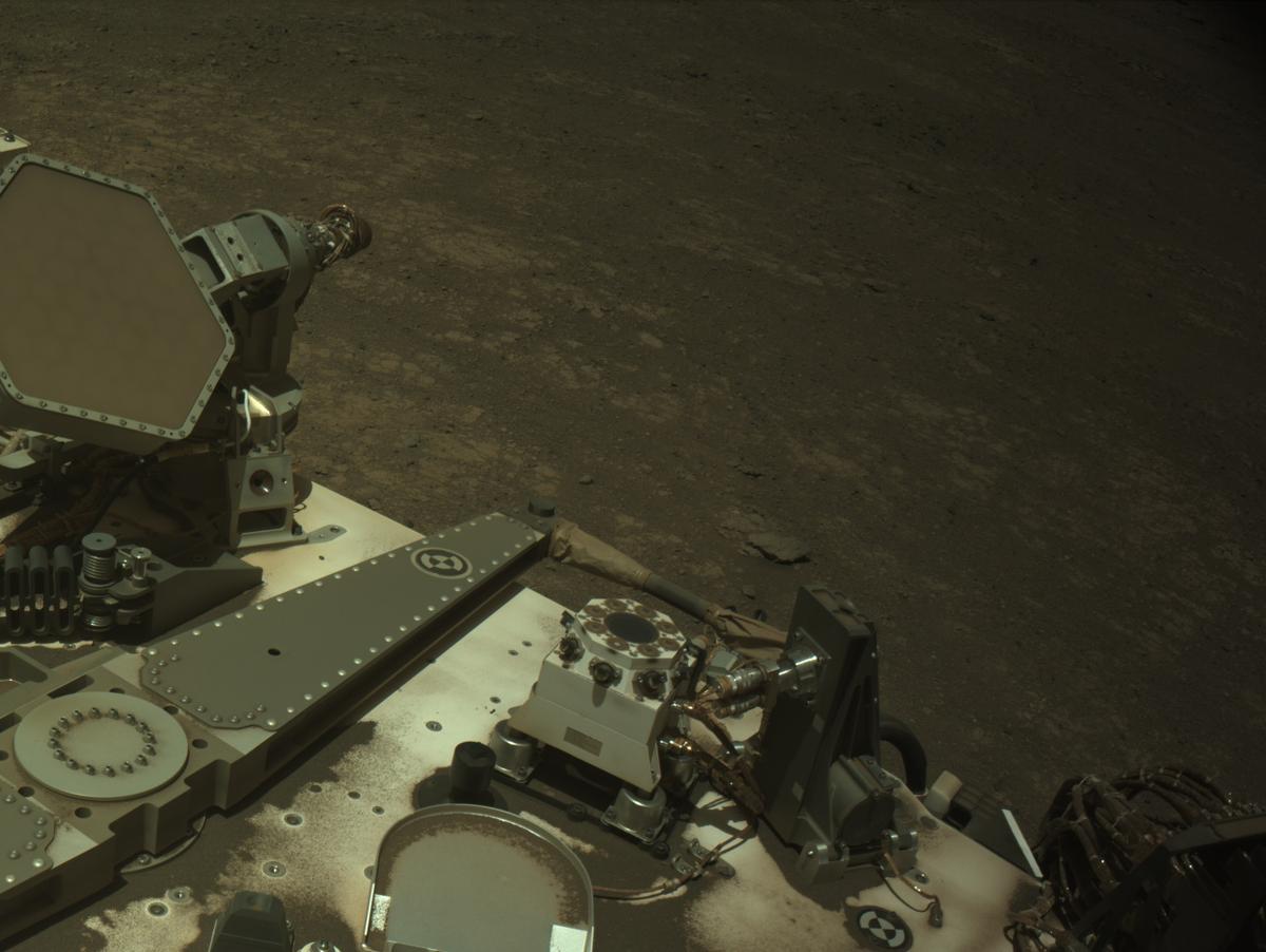 This image was taken by NAVCAM_LEFT onboard NASA's Mars rover Perseverance on Sol 1668