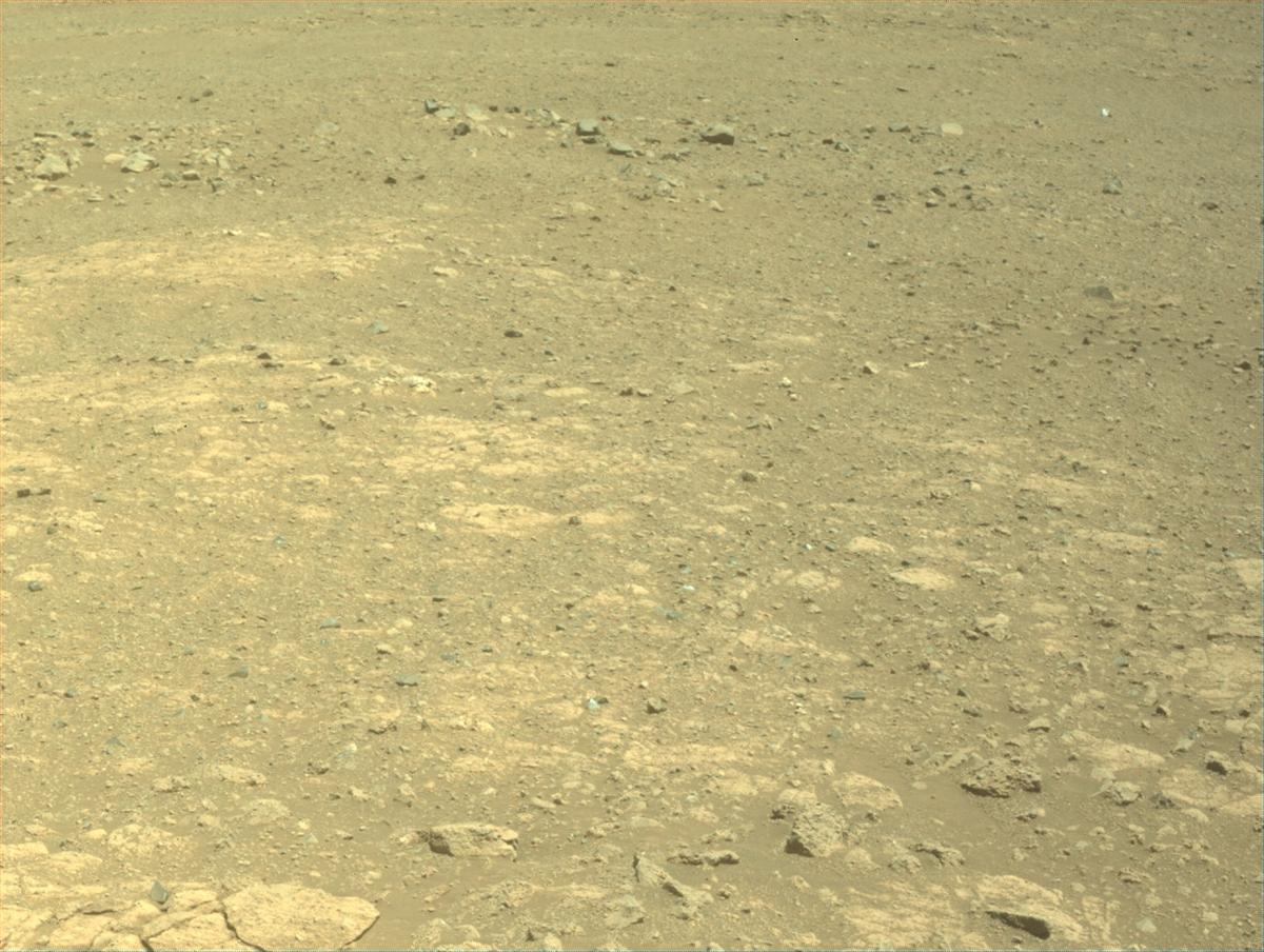 This image was taken by FRONT_HAZCAM_LEFT_A onboard NASA's Mars rover Perseverance on Sol 1669
