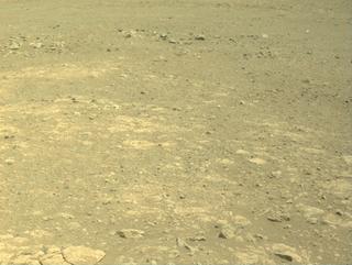 View image taken on Mars, Mars Perseverance Sol 1669: Front Left Hazard Avoidance Camera (Hazcam)