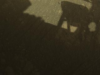 View image taken on Mars, Mars Perseverance Sol 1671: Front Left Hazard Avoidance Camera (Hazcam)