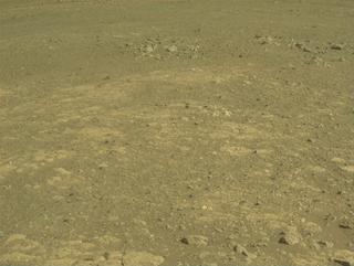 View image taken on Mars, Mars Perseverance Sol 1671: Front Right Hazard Avoidance Camera (Hazcam)