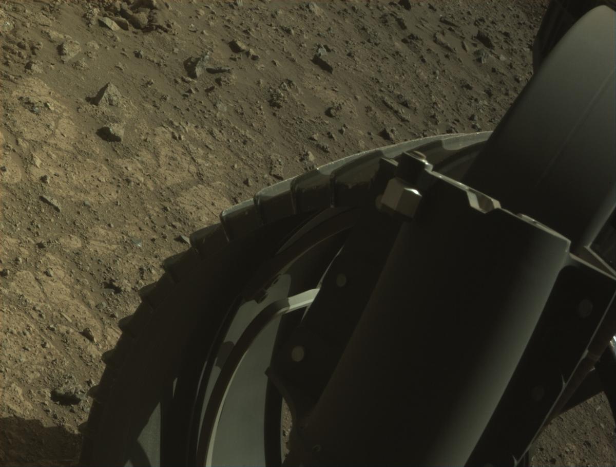 This image was taken by FRONT_HAZCAM_RIGHT_A onboard NASA's Mars rover Perseverance on Sol 1671