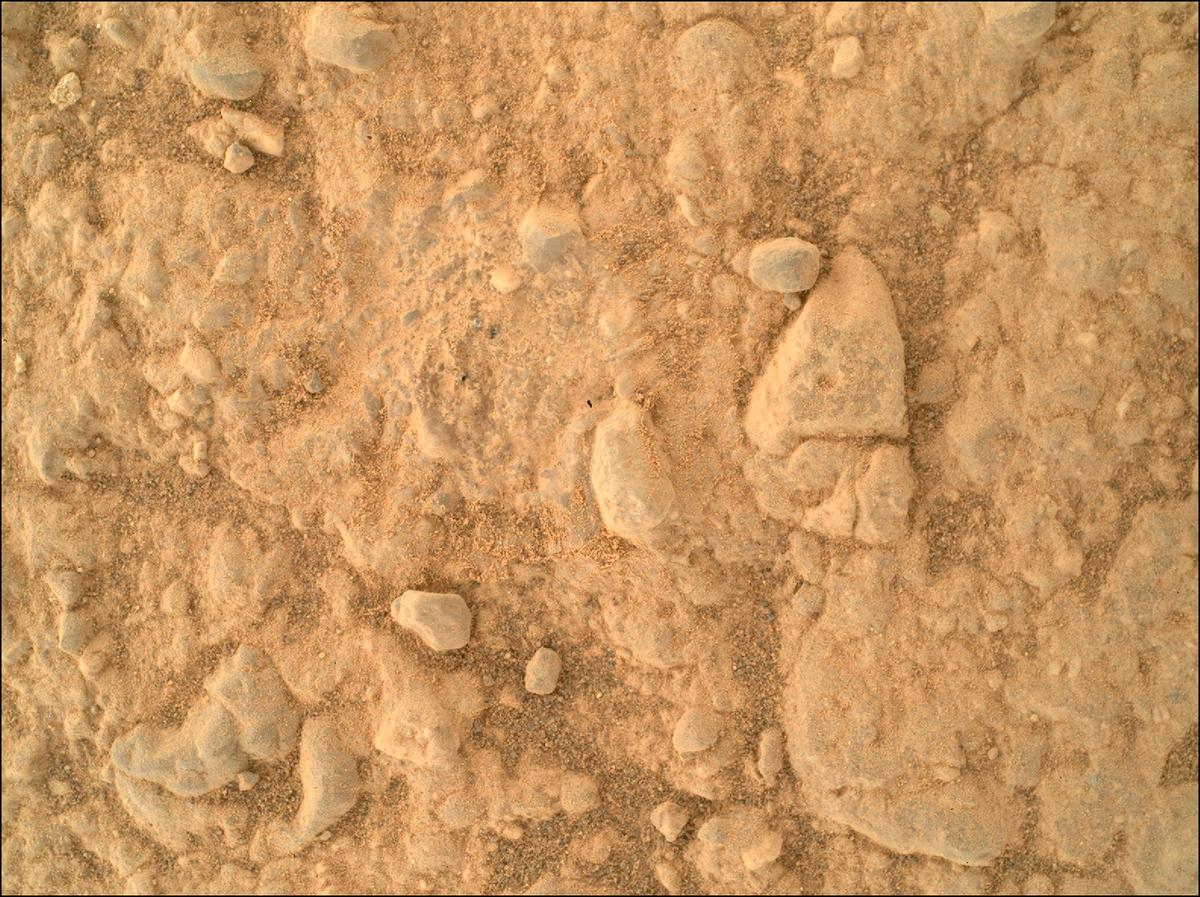 This image was taken by SHERLOC_WATSON onboard NASA's Mars rover Perseverance on Sol 1671