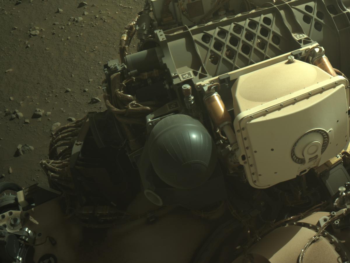This image was taken by NAVCAM_LEFT onboard NASA's Mars rover Perseverance on Sol 1674
