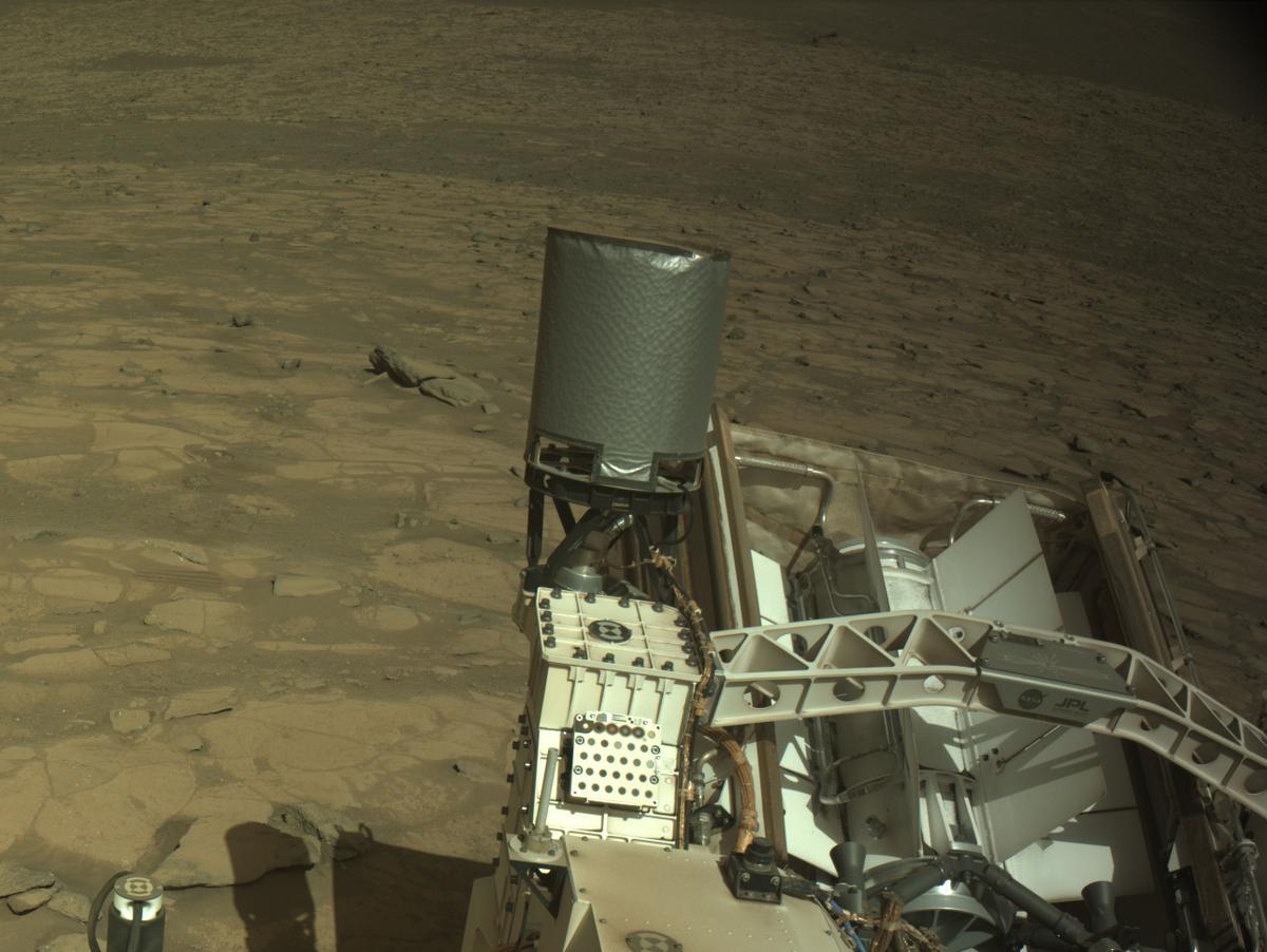 This image was taken by NAVCAM_LEFT onboard NASA's Mars rover Perseverance on Sol 1675