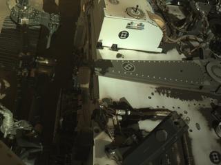 View image taken on Mars, Mars Perseverance Sol 1675: Left Navigation Camera (Navcam)