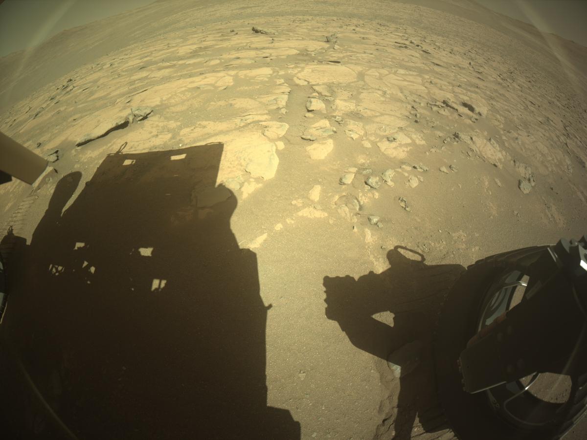 This image was taken by REAR_HAZCAM_RIGHT onboard NASA's Mars rover Perseverance on Sol 1675