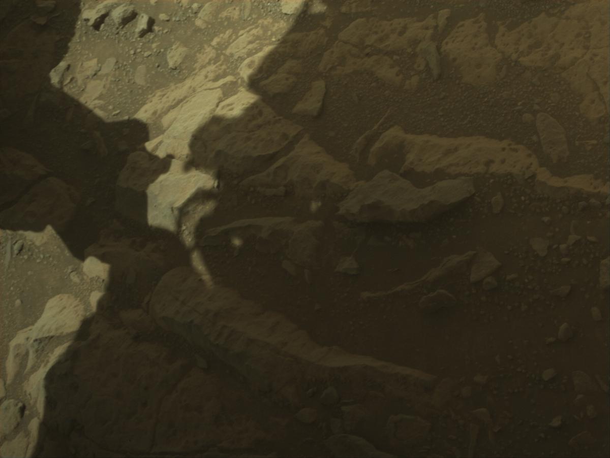 This image was taken by FRONT_HAZCAM_RIGHT_A onboard NASA's Mars rover Perseverance on Sol 1676