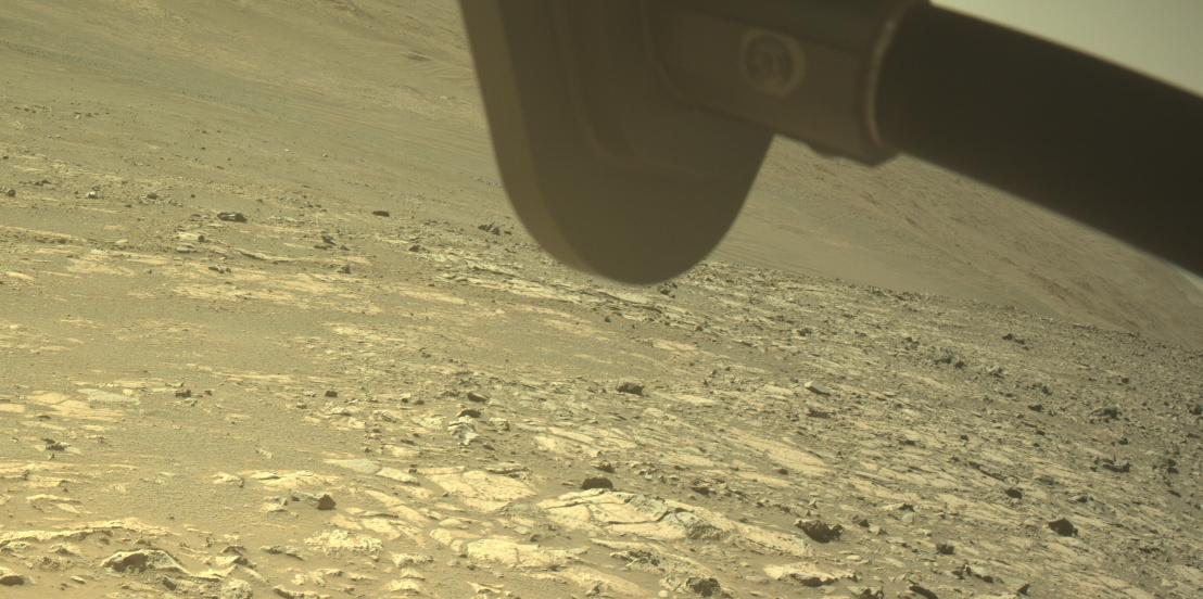 This image was taken by FRONT_HAZCAM_RIGHT_A onboard NASA's Mars rover Perseverance on Sol 1678