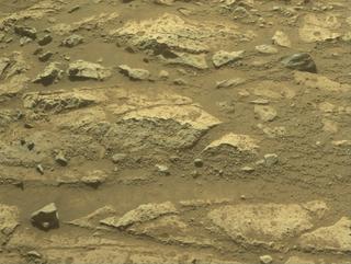 View image taken on Mars, Mars Perseverance Sol 1678: Front Right Hazard Avoidance Camera (Hazcam)