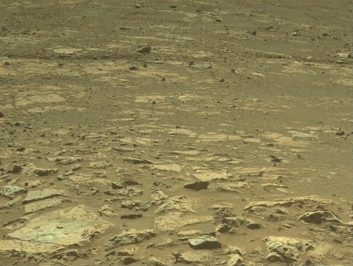 This image was taken by FRONT_HAZCAM_RIGHT_A onboard NASA's Mars rover Perseverance on Sol 1678