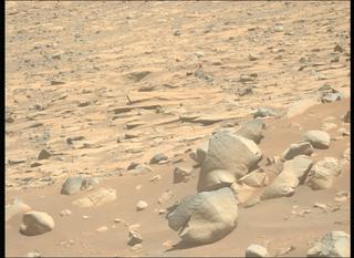 View image taken on Mars, Mars Perseverance Sol 1681: Left Mastcam-Z Camera
