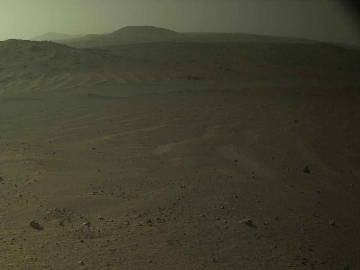 This image was taken by NAVCAM_LEFT onboard NASA's Mars rover Perseverance on Sol 1687