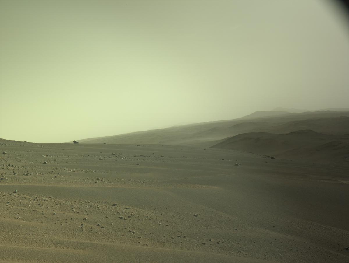 This image was taken by NAVCAM_LEFT onboard NASA's Mars rover Perseverance on Sol 1688