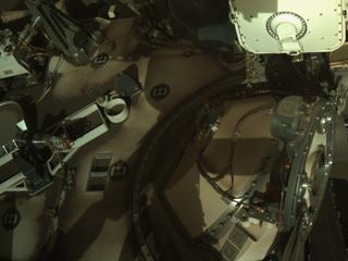 View image taken on Mars, Mars Perseverance Sol 1688: Right Navigation Camera (Navcam)