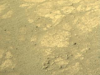 View image taken on Mars, Mars Perseverance Sol 1690: Front Left Hazard Avoidance Camera (Hazcam)