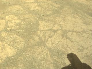 View image taken on Mars, Mars Perseverance Sol 1690: Front Right Hazard Avoidance Camera (Hazcam)