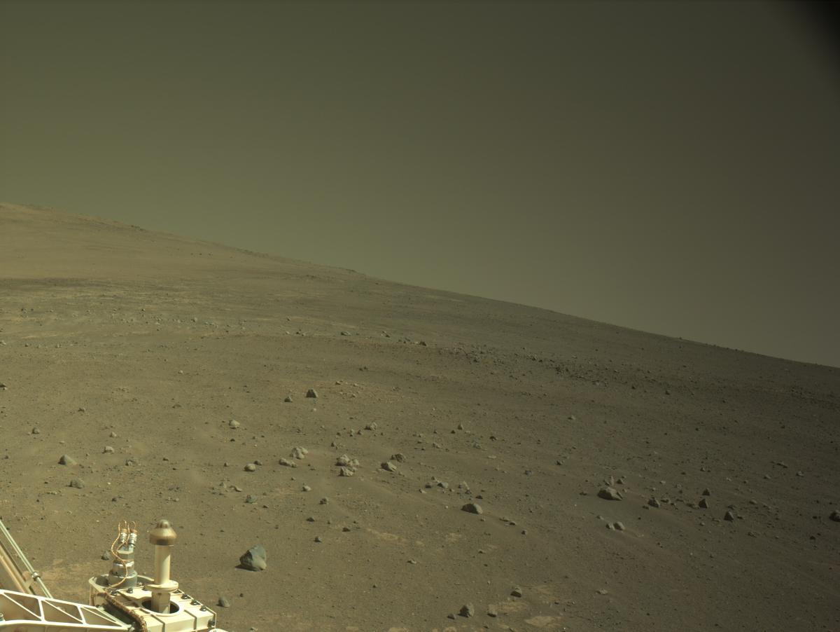 This image was taken by NAVCAM_LEFT onboard NASA's Mars rover Perseverance on Sol 1690