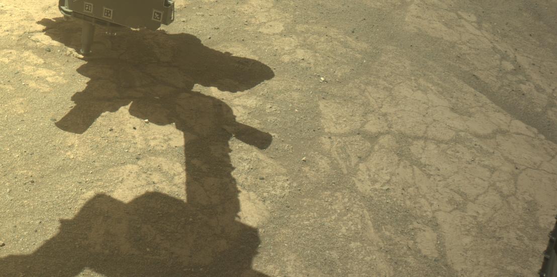 This image was taken by FRONT_HAZCAM_LEFT_A onboard NASA's Mars rover Perseverance on Sol 1692