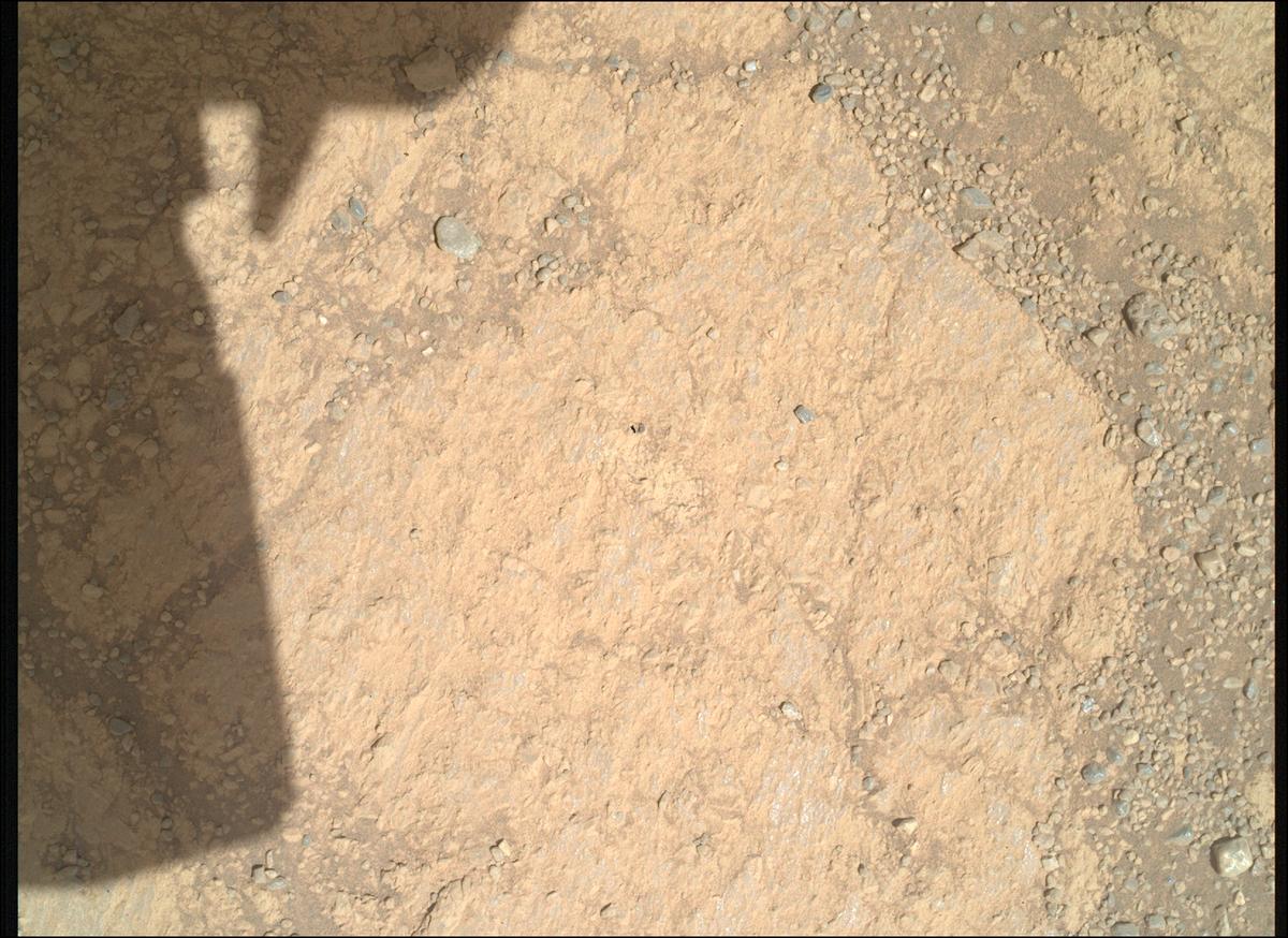 This image was taken by SHERLOC_WATSON onboard NASA's Mars rover Perseverance on Sol 1692