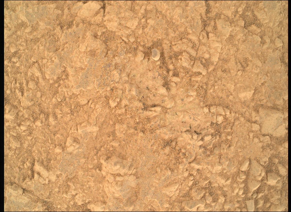 This image was taken by SHERLOC_WATSON onboard NASA's Mars rover Perseverance on Sol 1692