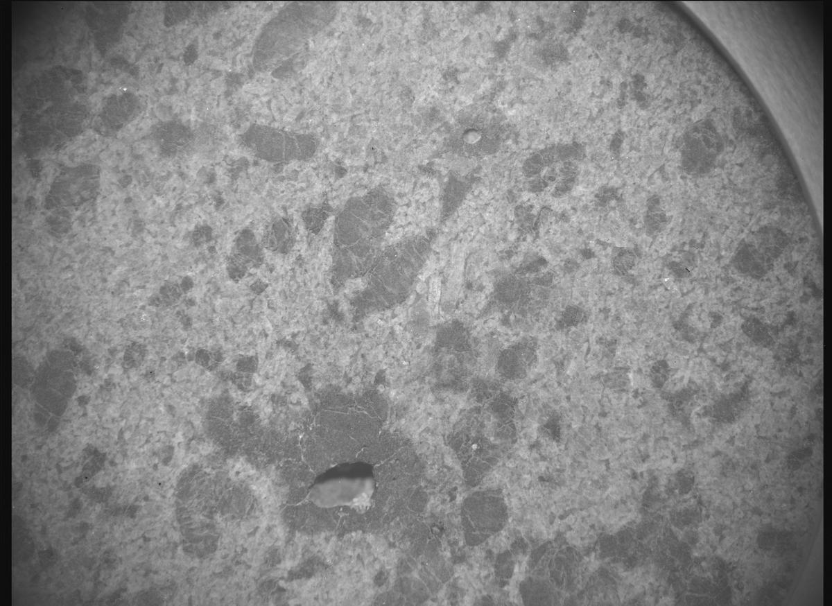 This image was taken by SHERLOC_ACI onboard NASA's Mars rover Perseverance on Sol 1697