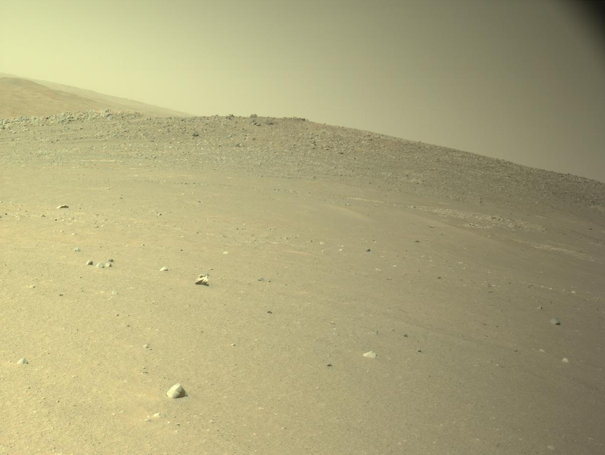 This image was taken by NAVCAM_LEFT onboard NASA's Mars rover Perseverance on Sol 1699