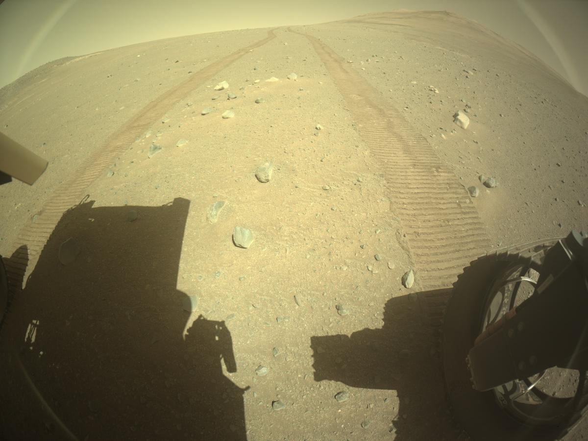 This image was taken by REAR_HAZCAM_RIGHT onboard NASA's Mars rover Perseverance on Sol 1699