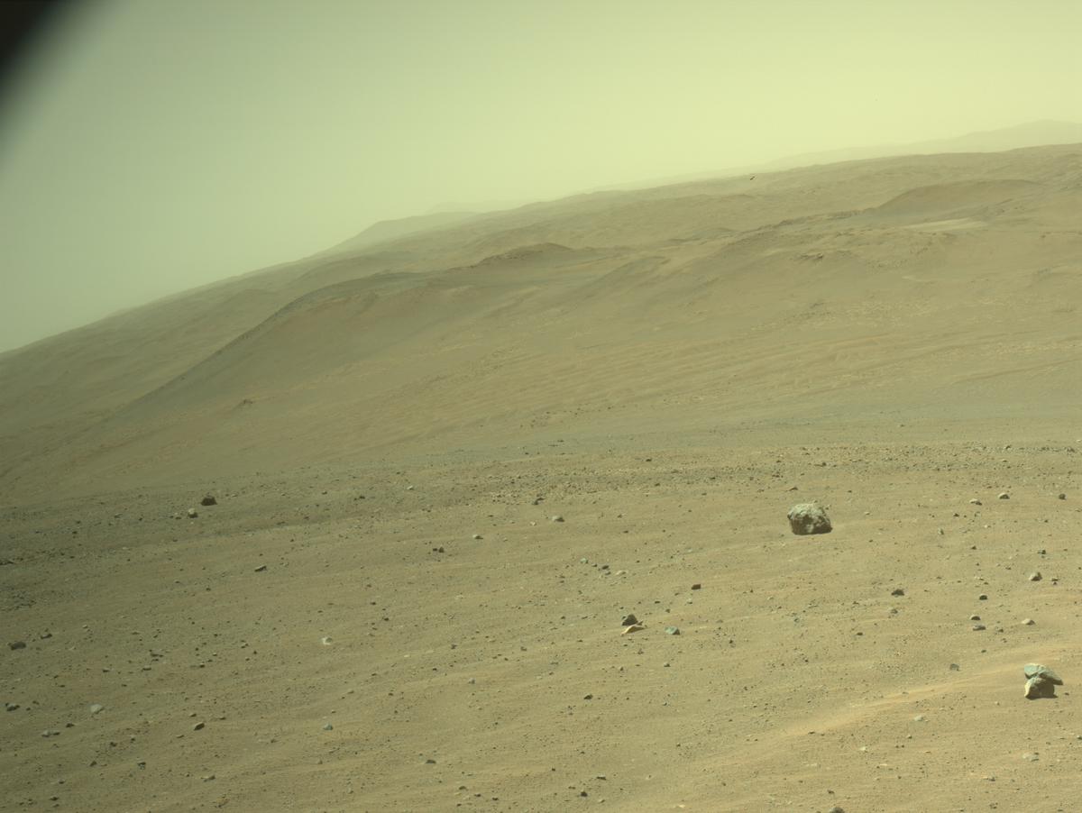 This image was taken by NAVCAM_LEFT onboard NASA's Mars rover Perseverance on Sol 1700