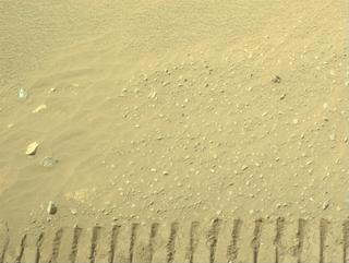 View image taken on Mars, Mars Perseverance Sol 1704: Front Left Hazard Avoidance Camera (Hazcam)
