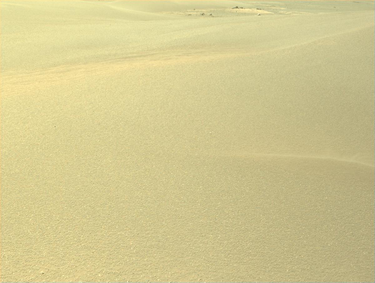 This image was taken by FRONT_HAZCAM_LEFT_A onboard NASA's Mars rover Perseverance on Sol 1704