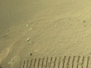 View image taken on Mars, Mars Perseverance Sol 1704: Front Right Hazard Avoidance Camera (Hazcam)