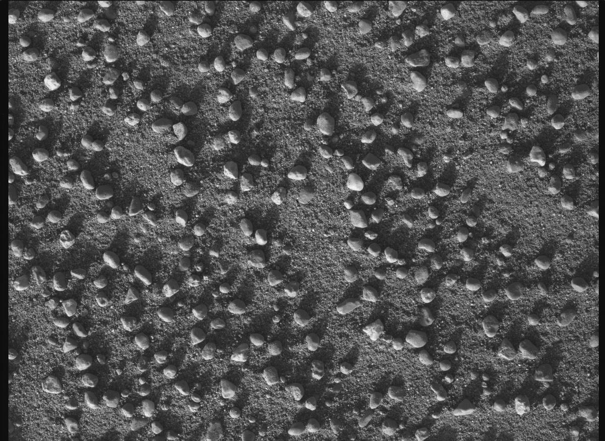 This image was taken by SHERLOC_WATSON onboard NASA's Mars rover Perseverance on Sol 1705