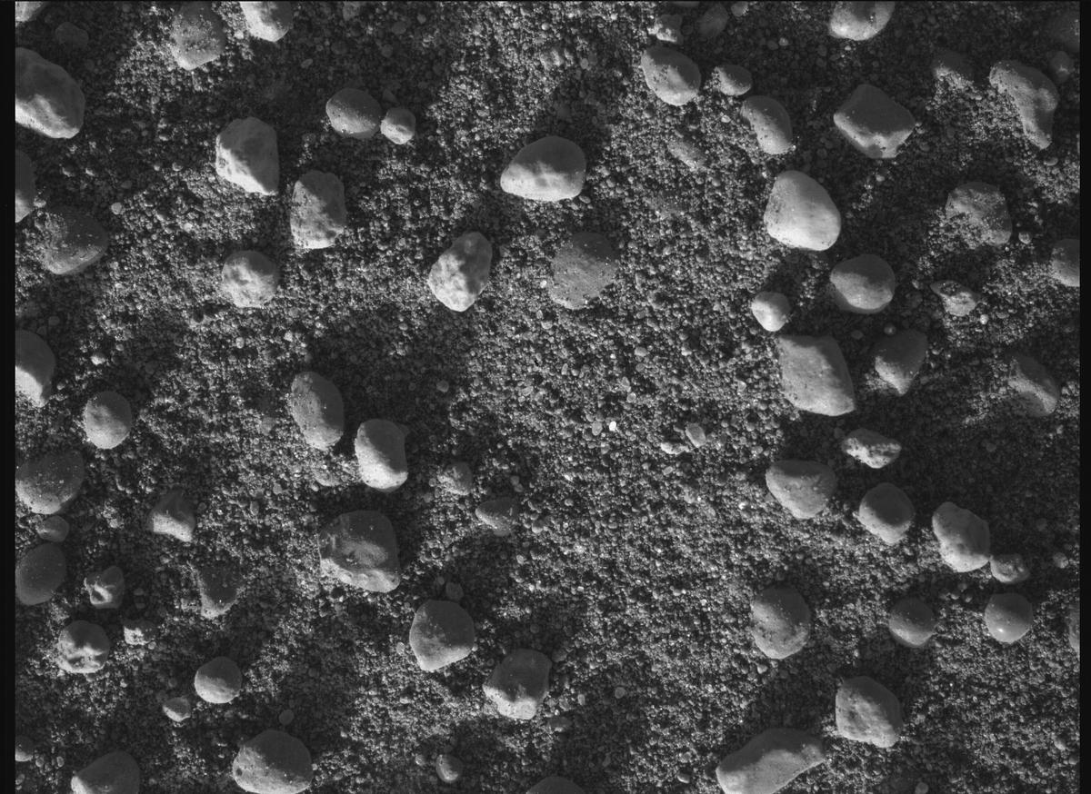 This image was taken by SHERLOC_WATSON onboard NASA's Mars rover Perseverance on Sol 1705