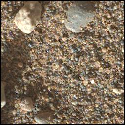 This image was taken by SHERLOC_WATSON onboard NASA's Mars rover Perseverance on Sol 1705