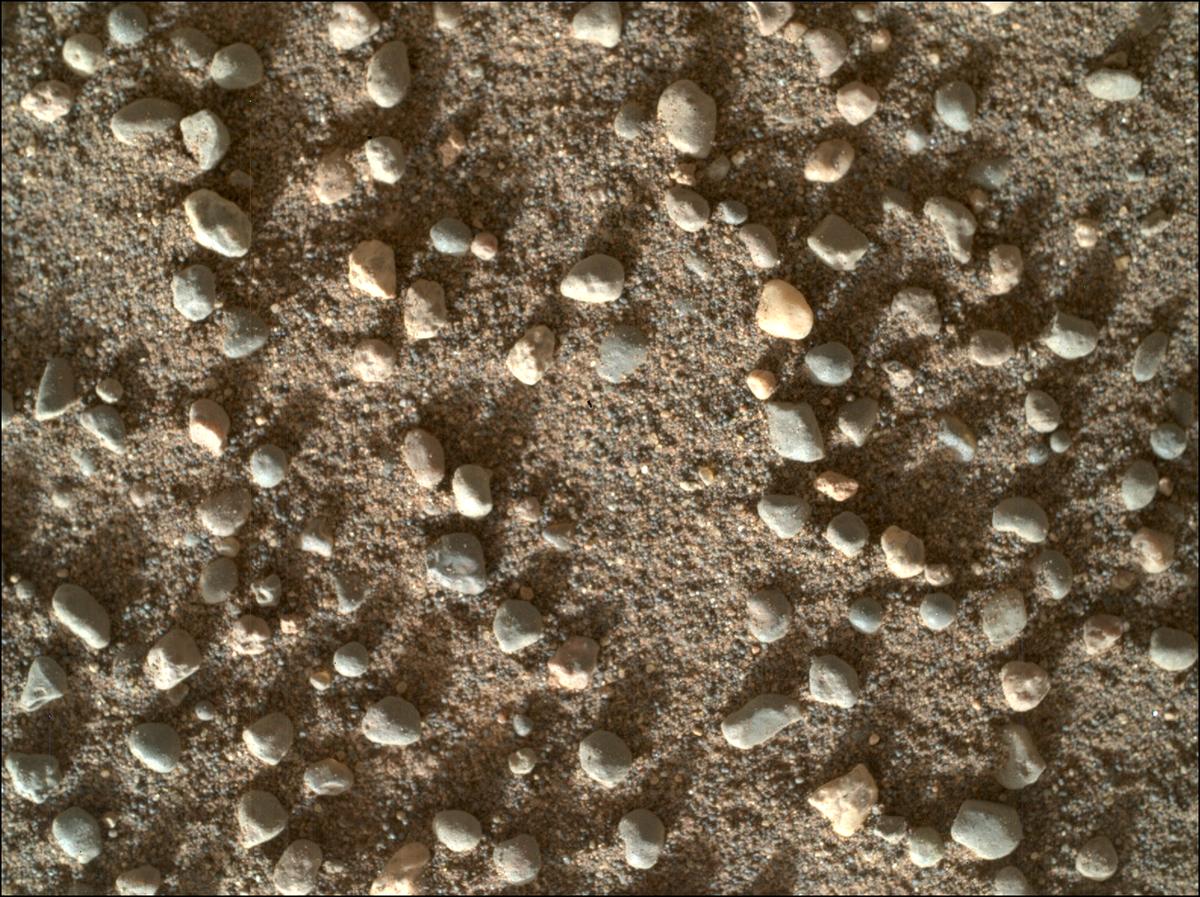 This image was taken by SHERLOC_WATSON onboard NASA's Mars rover Perseverance on Sol 1705
